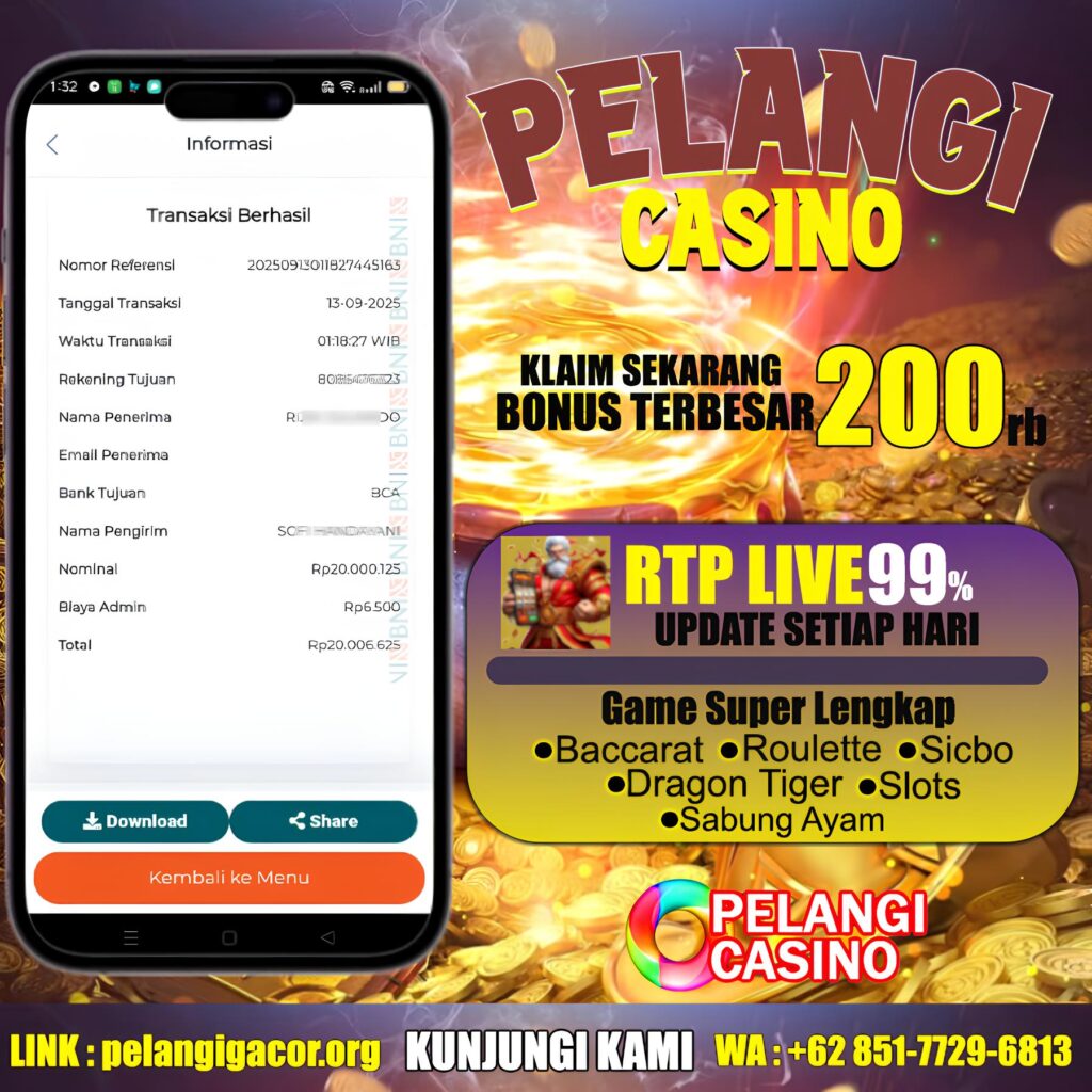 BUKTI KEMENANGAN TANGGAL 13 SEPTEMBER 2025